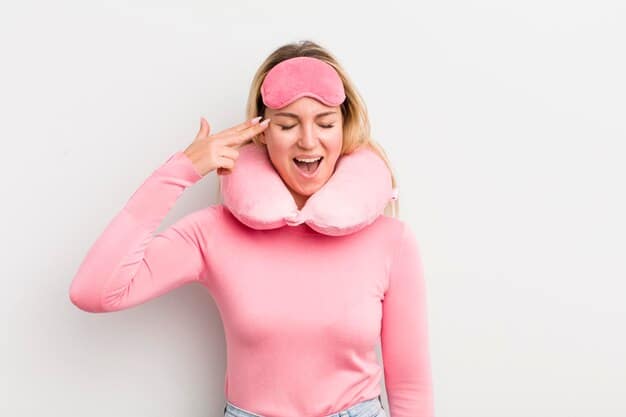 A person with vibrant, healthy skin, looking energetic after a good night's sleep, emphasizing the glow and reduced puffiness around the eyes.