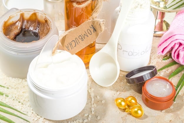 A photo showing an array of anti-aging cream products with different brands. Some have ingredients labels emphasized. Focuses are on retinol, peptides, and Vitamin C. The truths about anti-aging cream in which some ingredients work and some do not