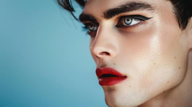 Bold Colors in Men’s Makeup: Runway Trends and Comeback Predictions