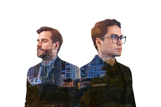 A split image comparing two photos of the same man. On one side, he has a neatly trimmed beard, and on the other, he is clean-shaven. Arrows and annotations highlight how the clean-shaven look emphasizes his jawline and facial structure. This visually represents the allure of the clean-shaven face.