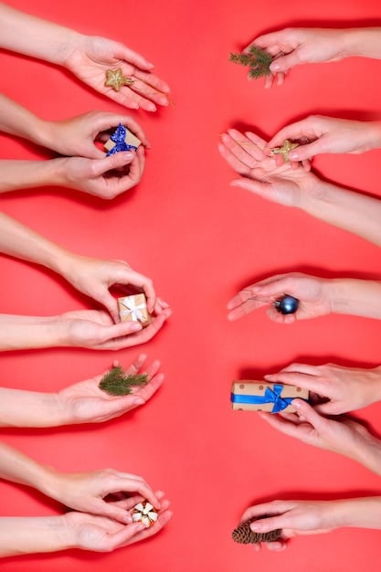 A collage of four images showing different men's hands with various nail polish designs: a matte black polish, a vibrant neon green, a minimalist clear coat on well-groomed nails, and a complex geometric pattern using multiple colors. Each hand is adorned with subtle, masculine jewelry. This illustrates different styles within The Return of the Manicured Man: Nail Polish and Hand Care Trends for 2025.