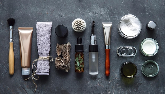 A collection of men's skincare products, including exfoliating scrub, moisturizer, and serum, arranged on a bathroom shelf. The image illustrates a complete skincare routine that incorporates exfoliation, complementing the 'New Year, New Face: Reviewing the Top 3 Exfoliating Scrubs for Men in January 2025' theme.